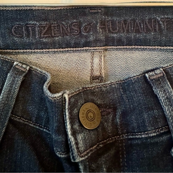 Citizens of Humanity High Rise Straight Leg Jeans size 28 - Picture 2 of 6